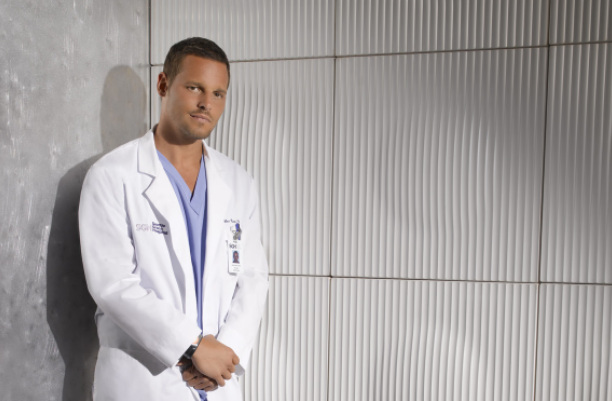 Dr. Alex Karev (Justin Chambers) in Grey's Anatomy