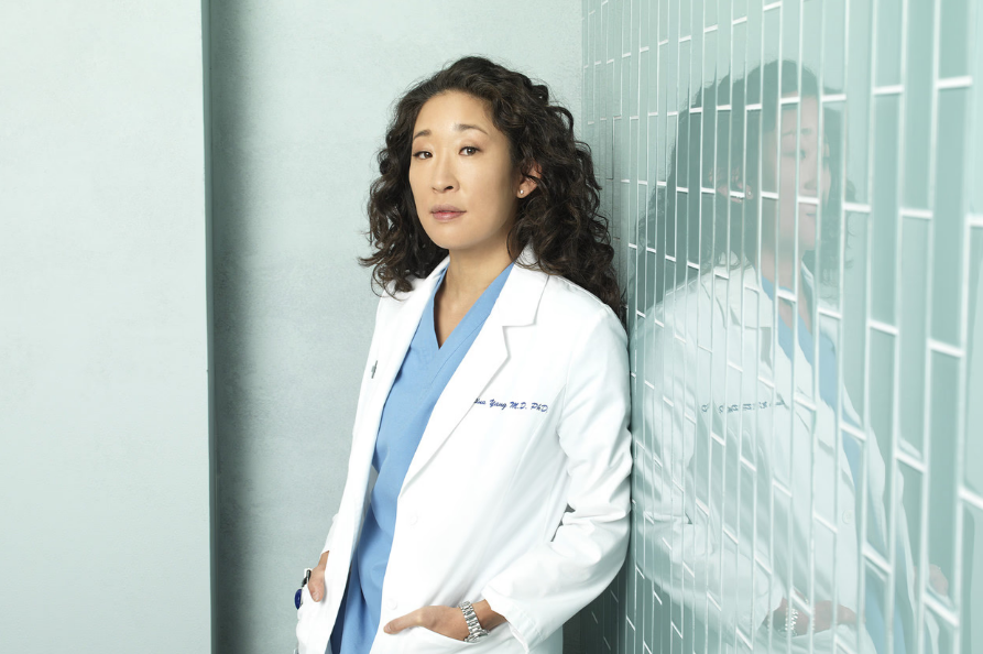 Dr. Cristina Yang (Sandra Oh) in Grey's Anatomy