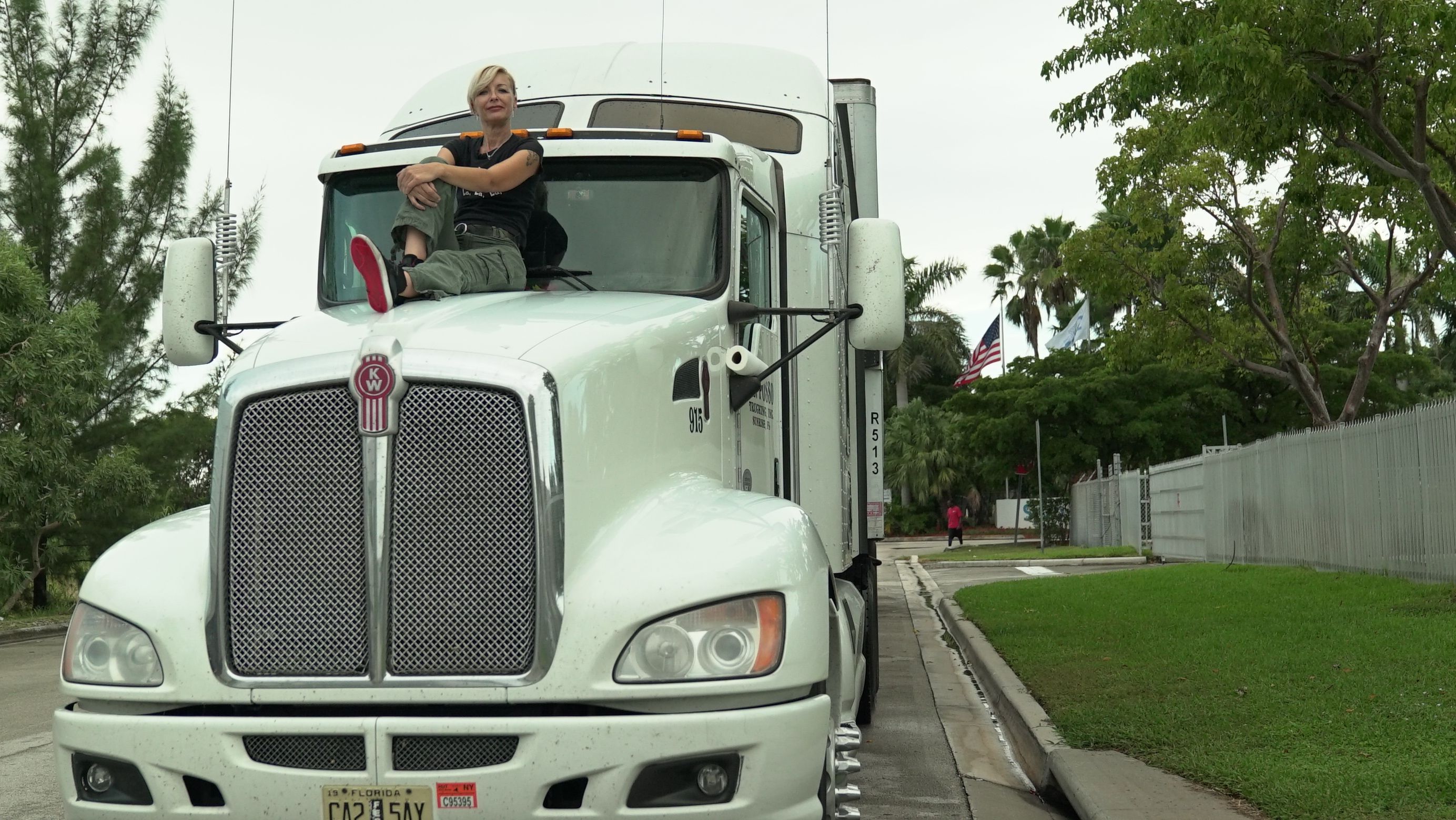 Bild zum Thema "Trucker Babe" Brita Nowak