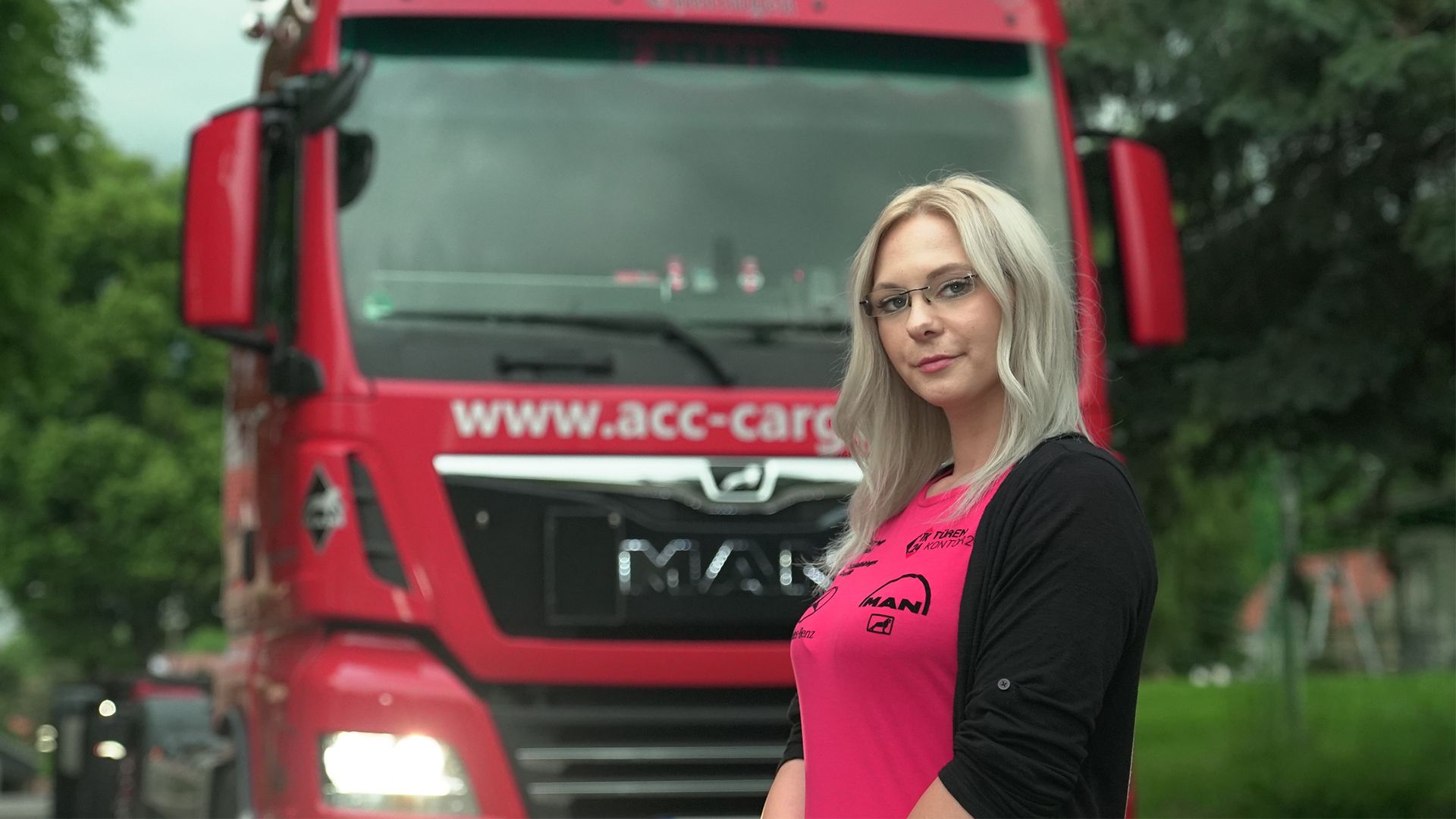 Bild zum Thema "Trucker Babe" Chrissy