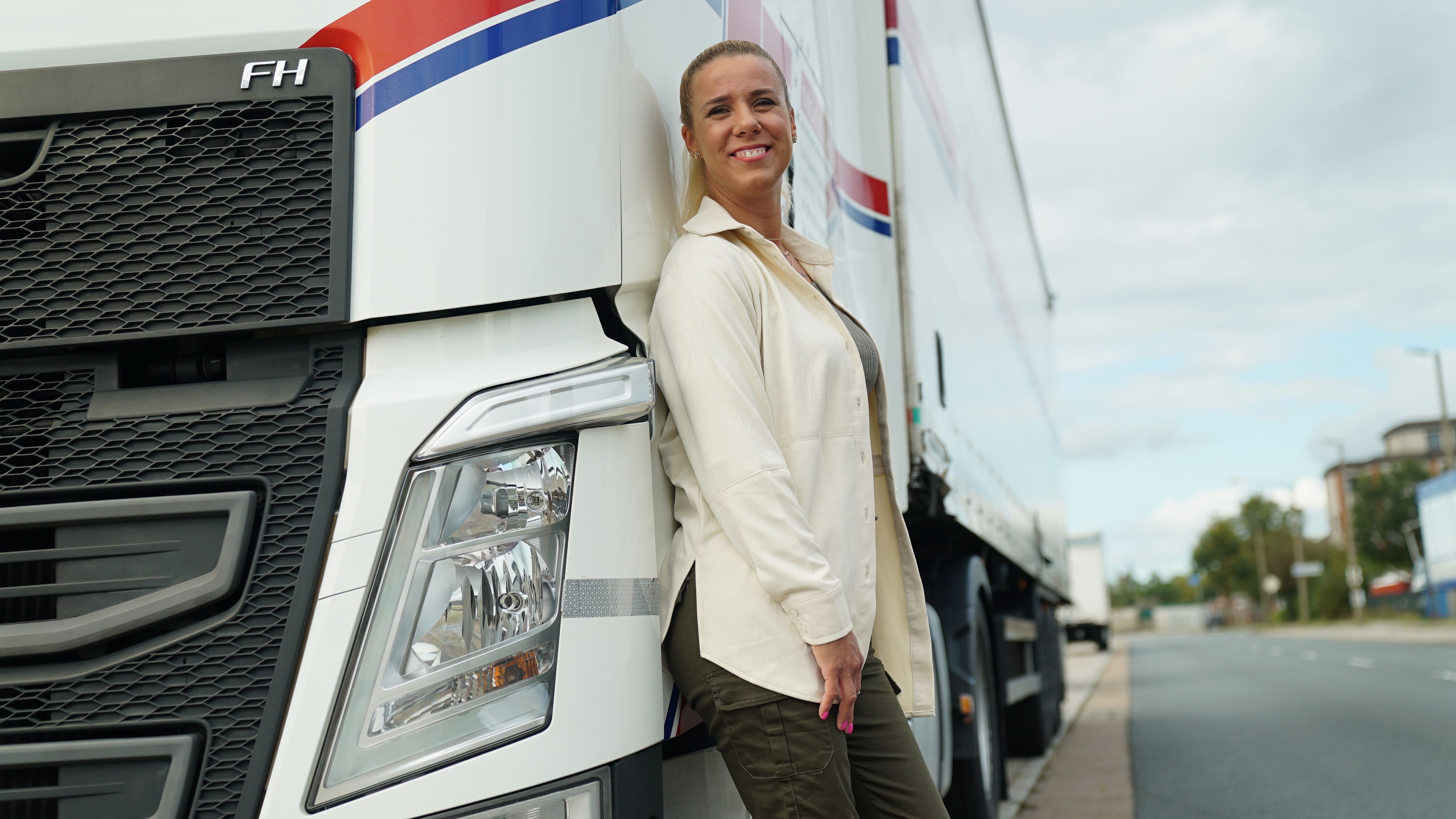 Bild zum Thema "Trucker Babe" Daniela
