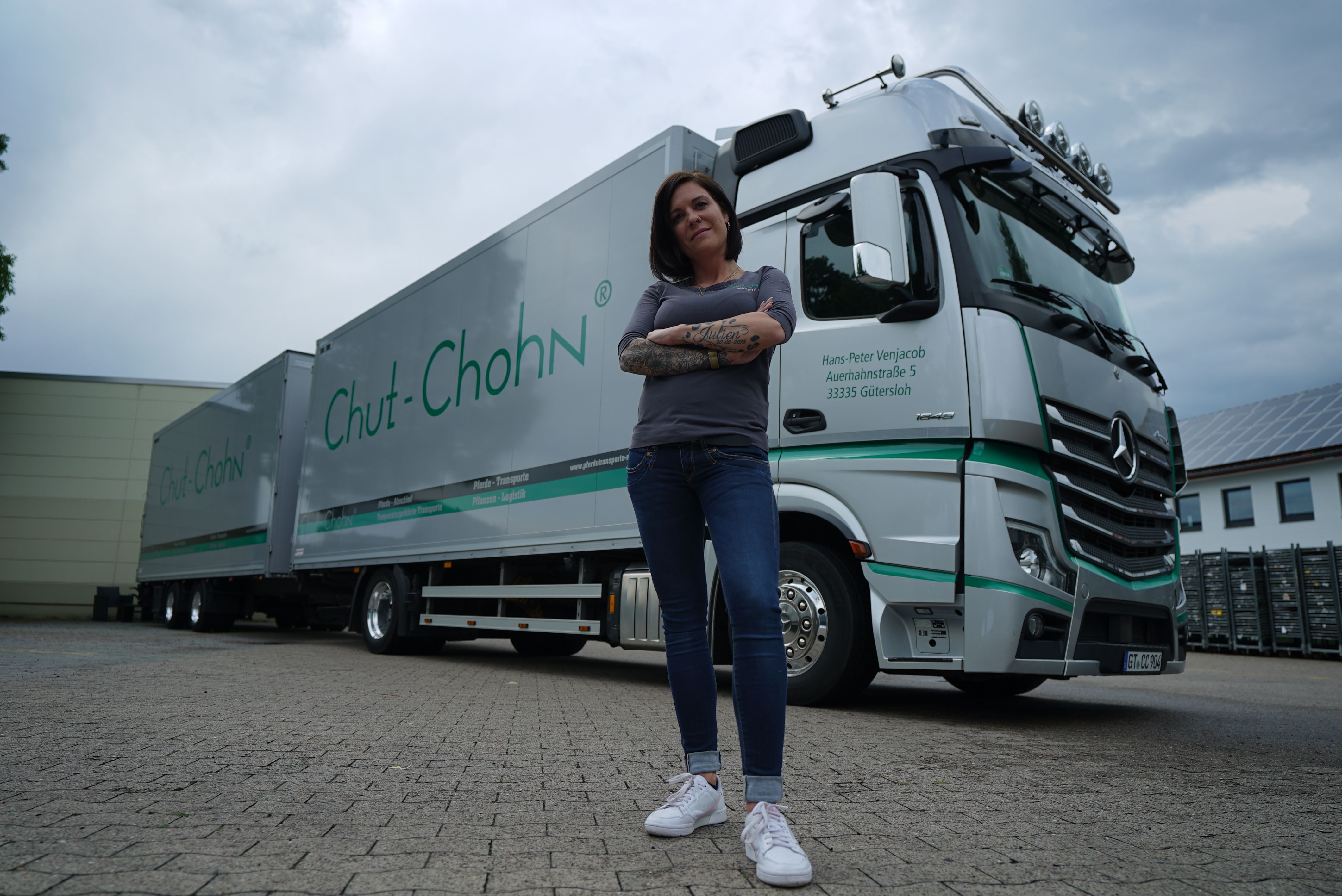 Bild zum Thema "Trucker Babe" Kathrin