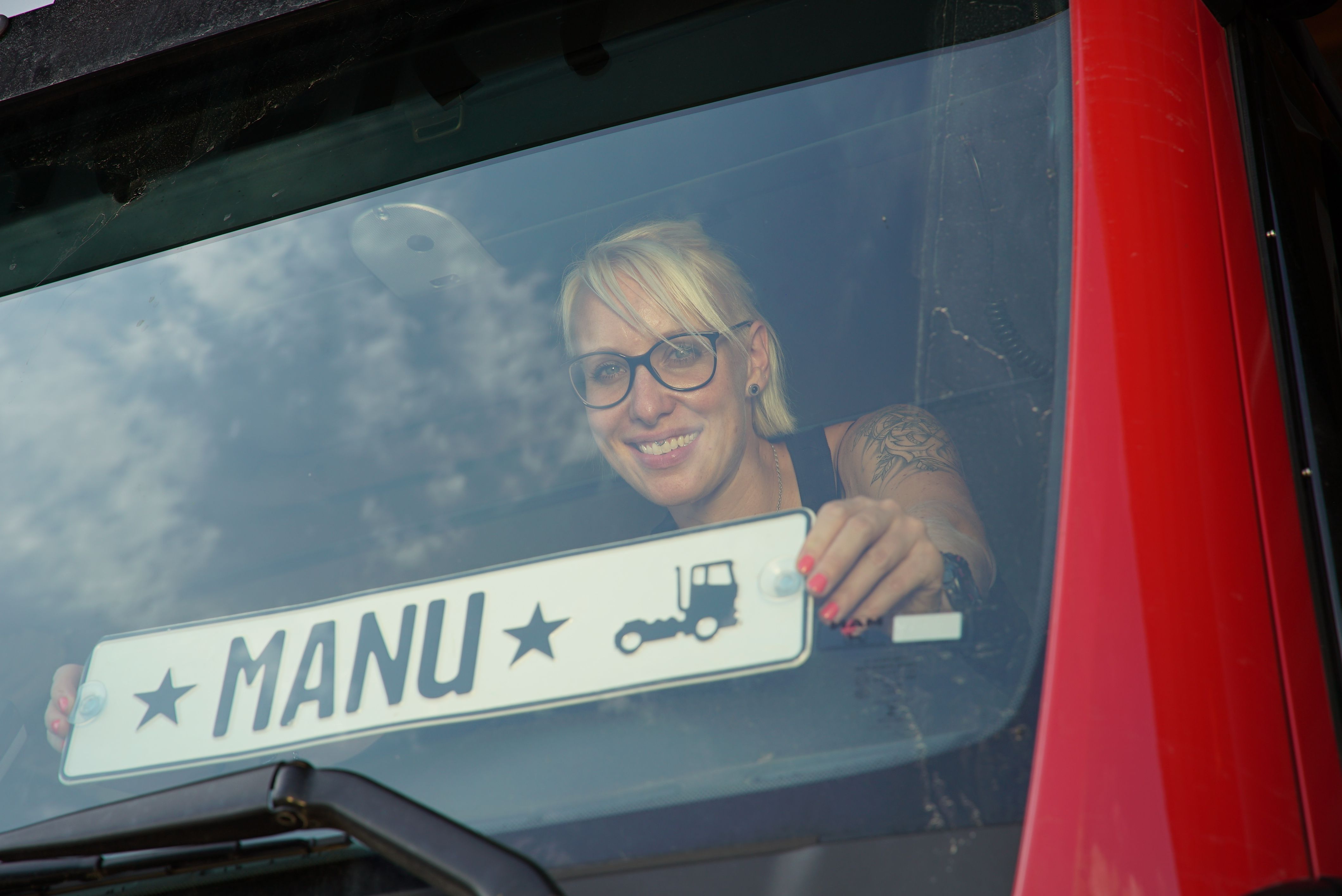 Bild zum Thema "Trucker Babe" Manuela Richter