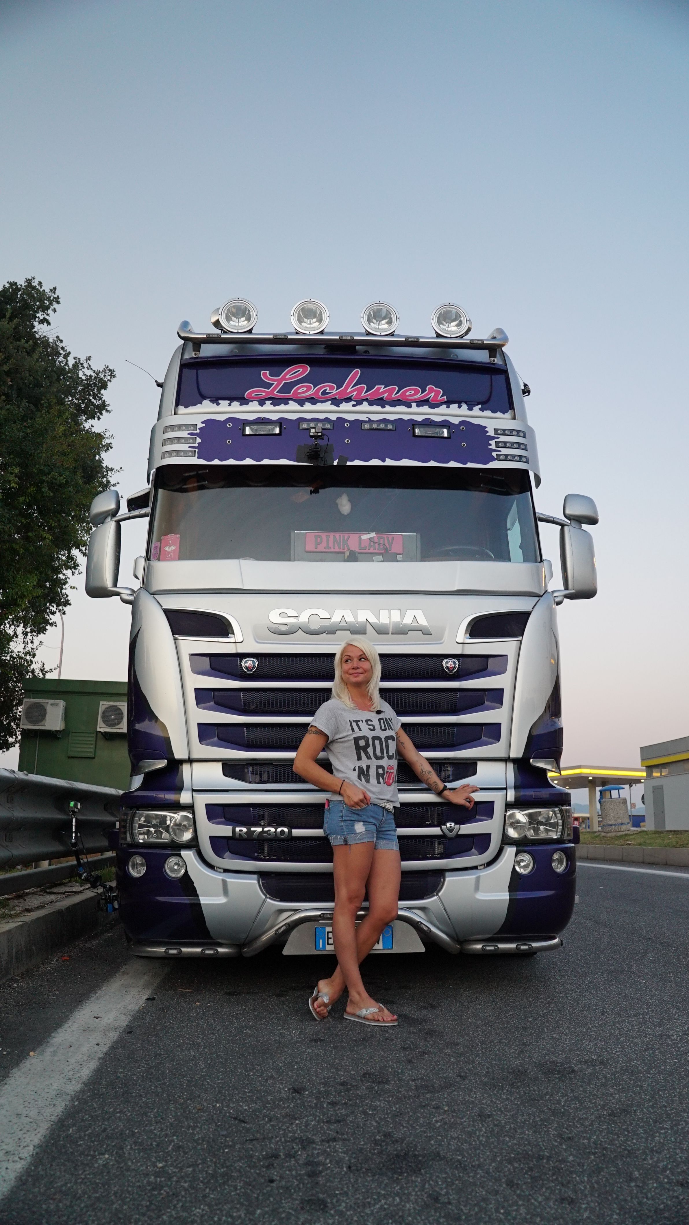 Bild zum Thema "Trucker Babe" Lissy Reiterer