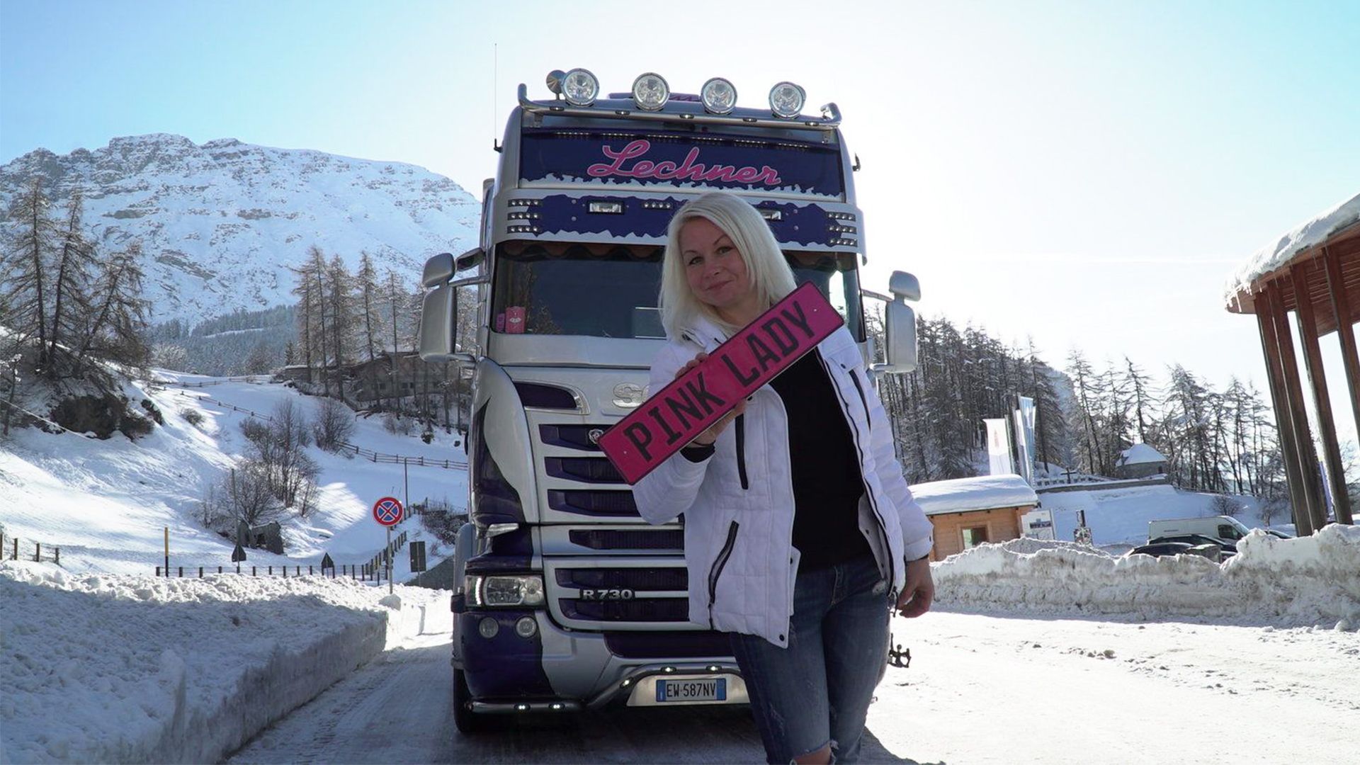 Bild zum Thema "Trucker Babe" Lissy Reiterer