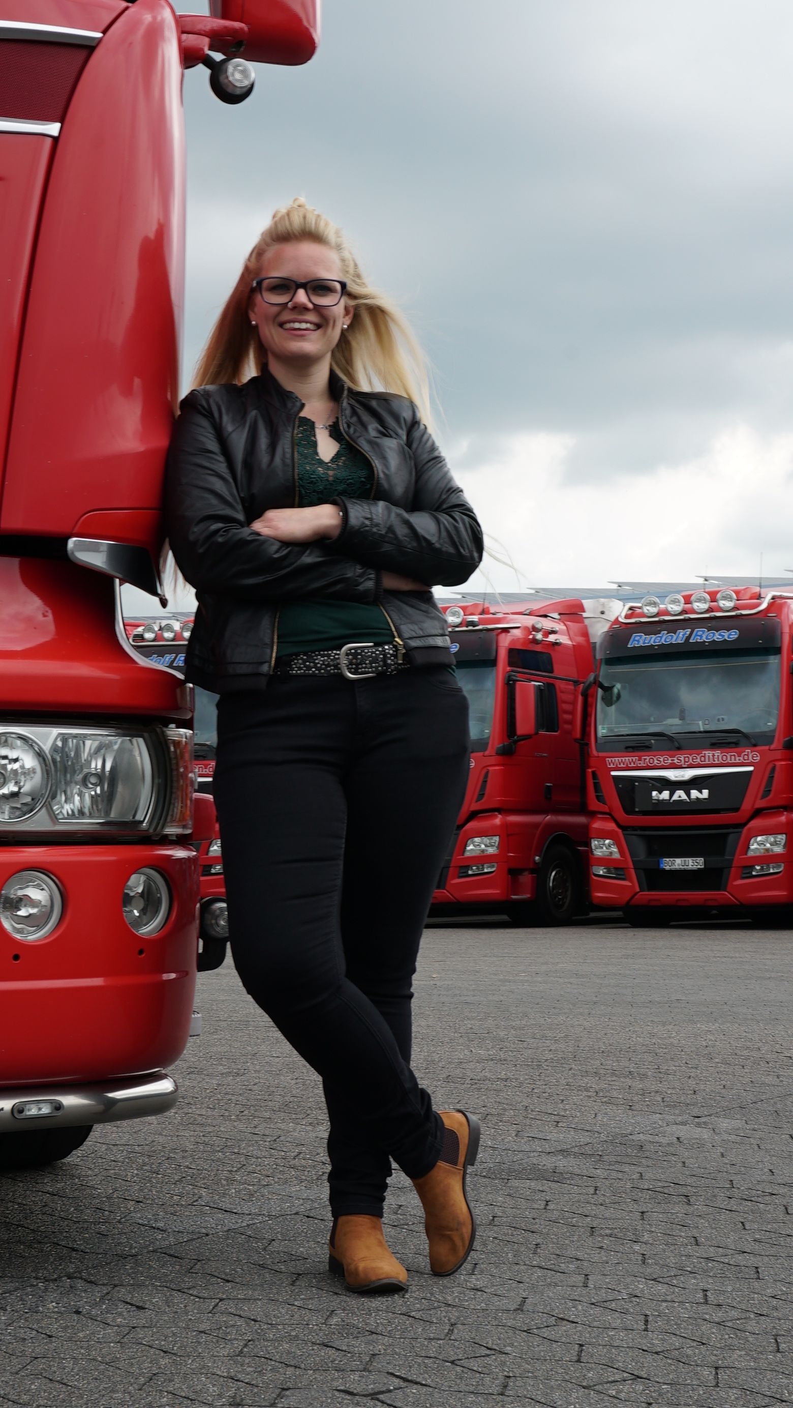 Bild zum Thema "Trucker Babe" Manu Schuhmacher