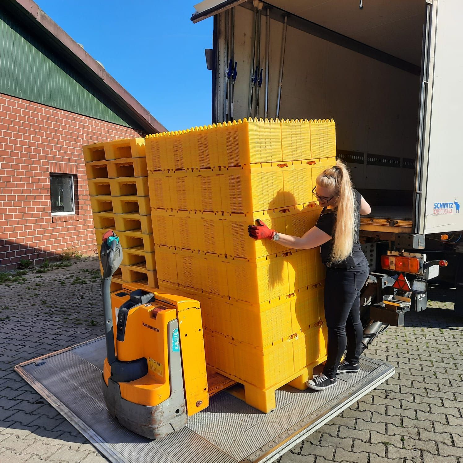 Bild zum Thema "Trucker Babe" Manu Schuhmacher