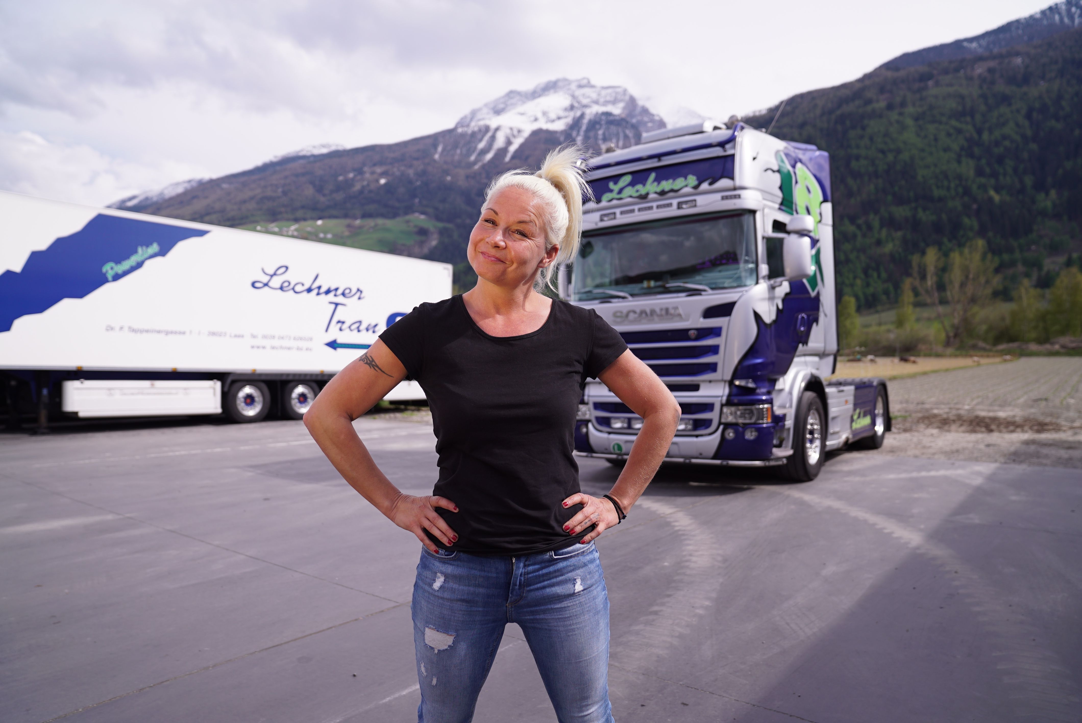 Bild zum Thema "Trucker Babe" Lissy Reiterer