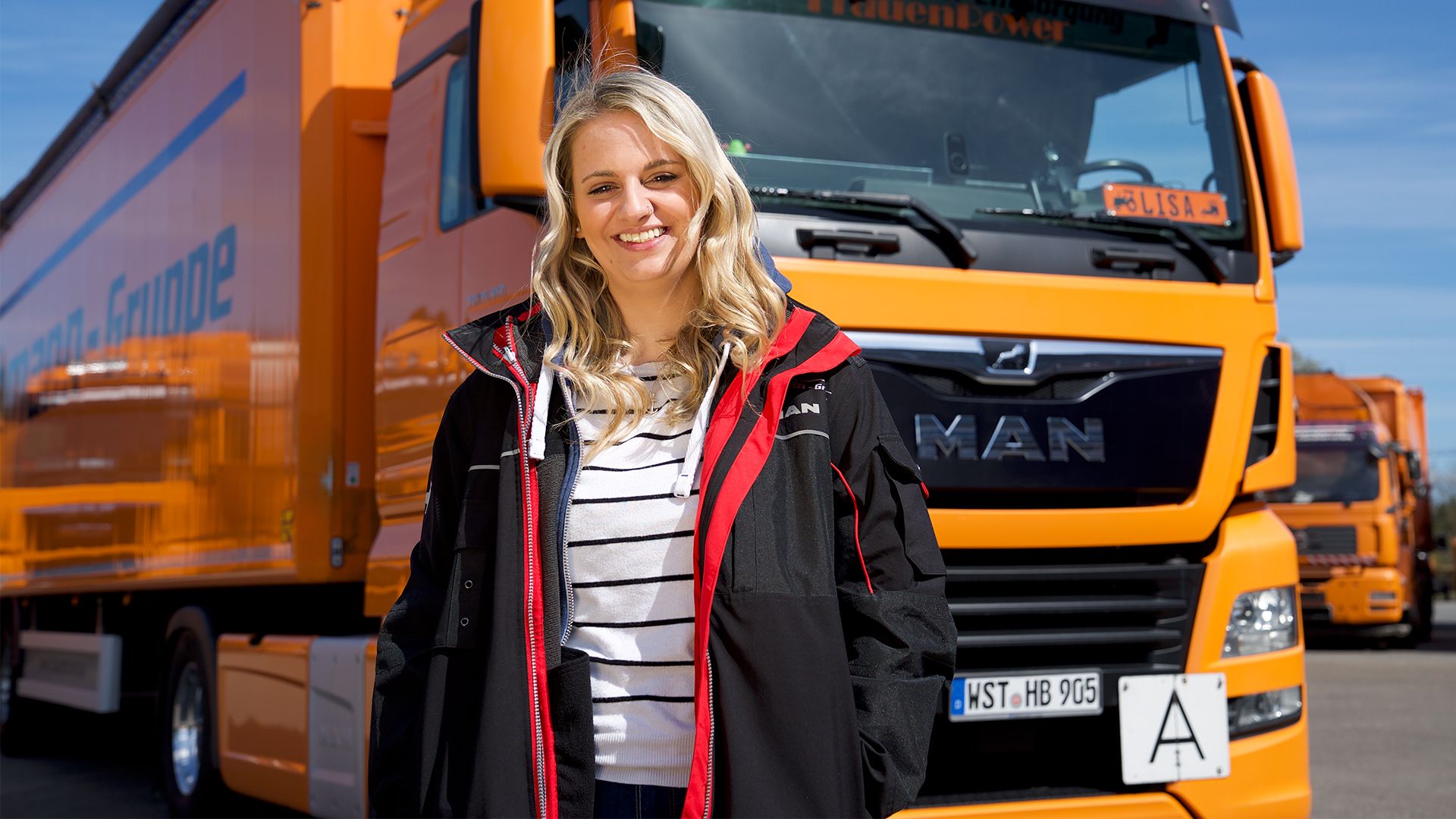Bild zum Thema "Trucker Babe" Lisa Seyfert