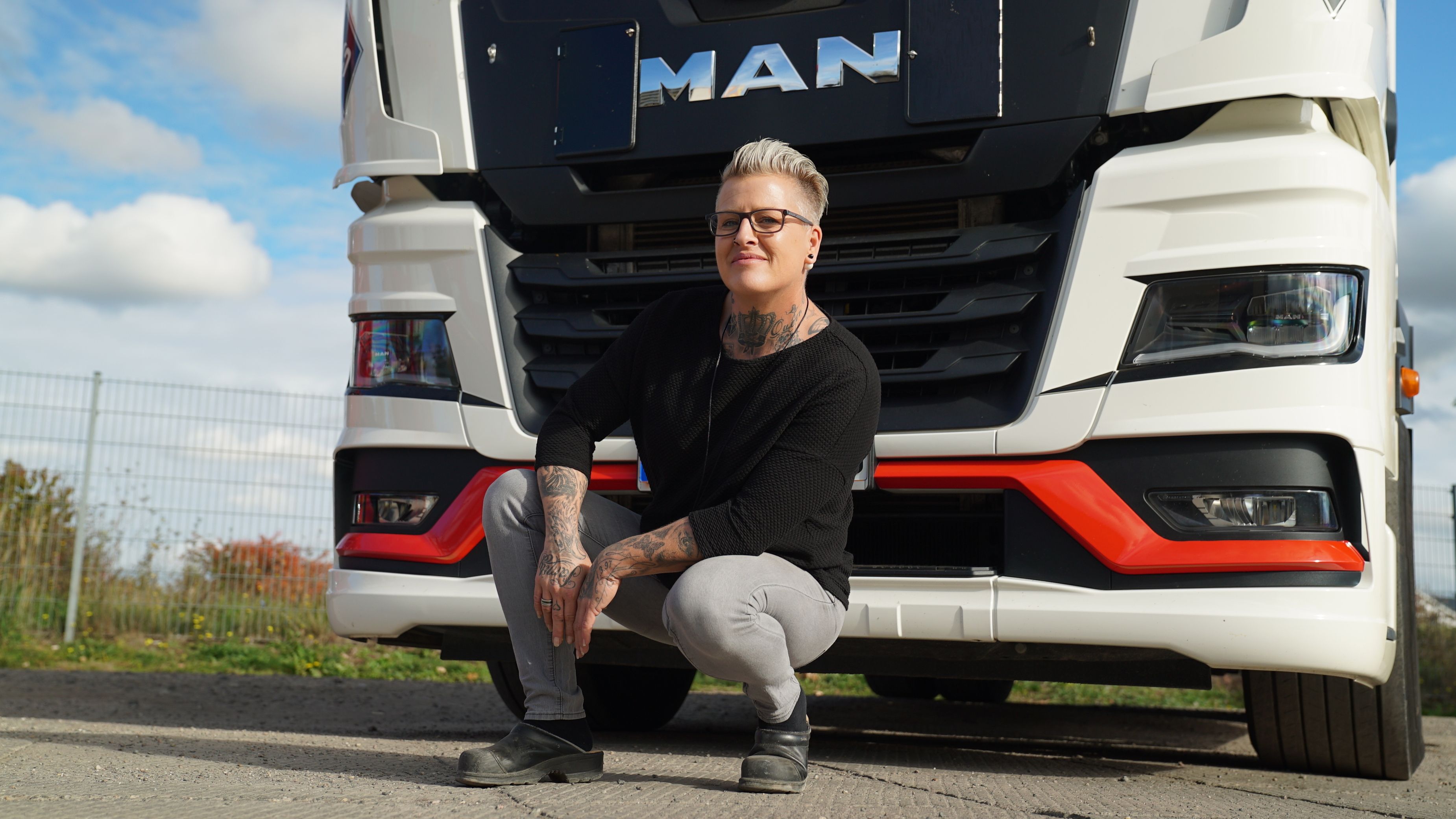 Bild zum Thema "Trucker Babe" Jana Vetter