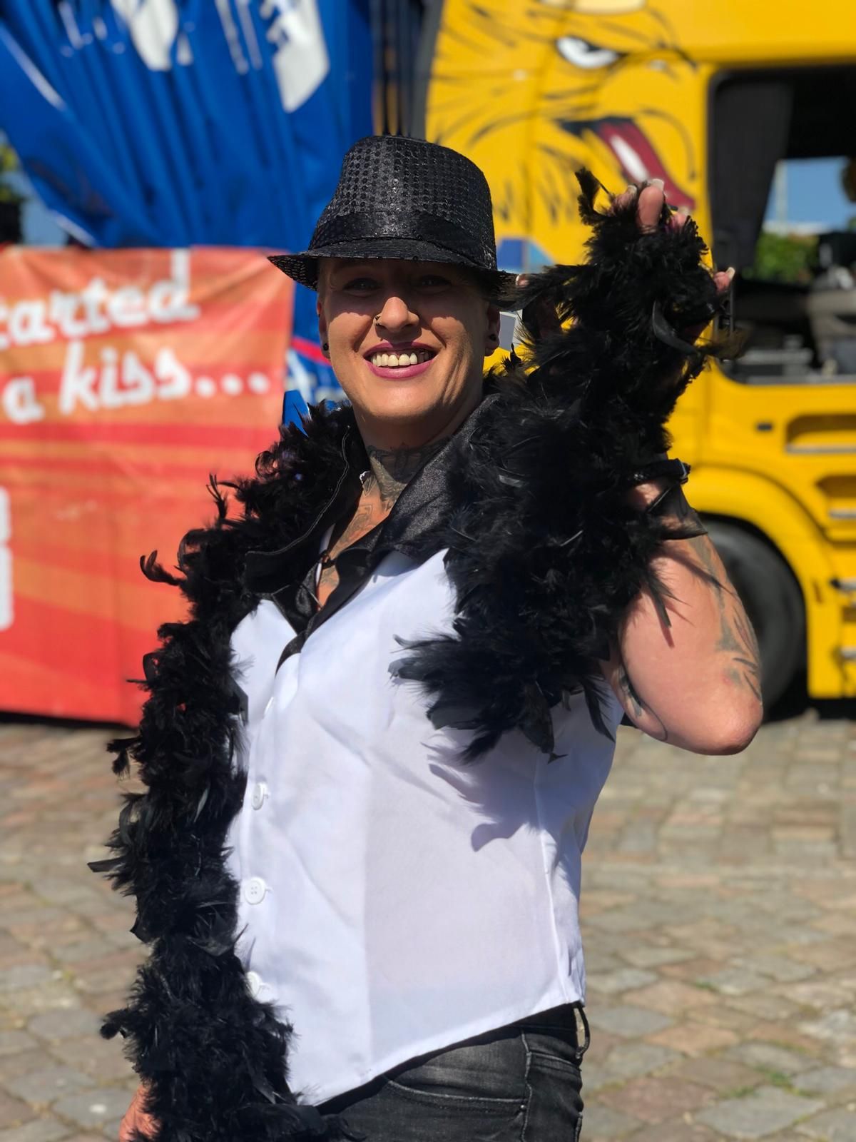 Bild zum Thema "Trucker Babe" Jana Vetter