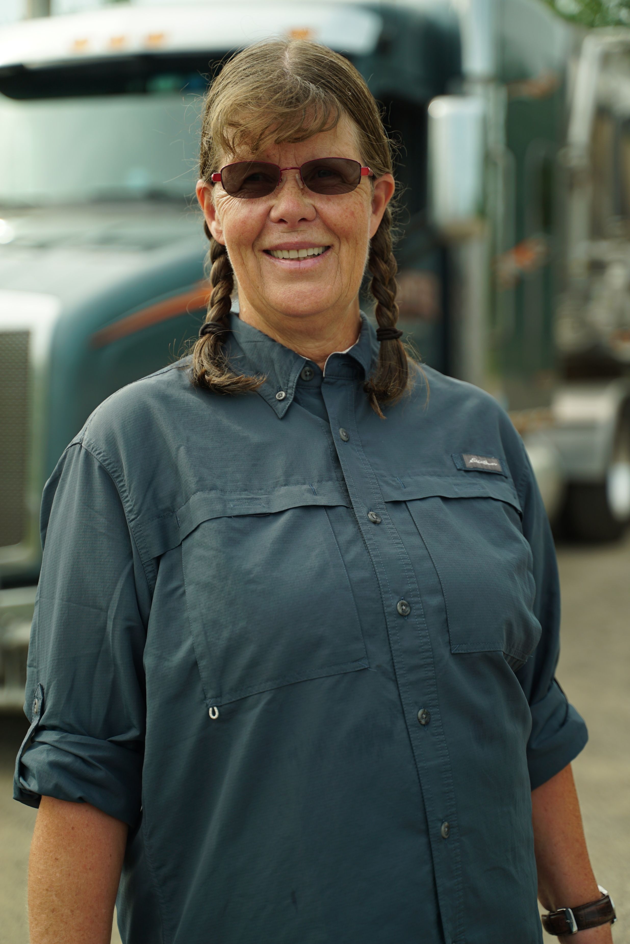 Bild zum Thema "Trucker Babe" Uschi Füngerlings