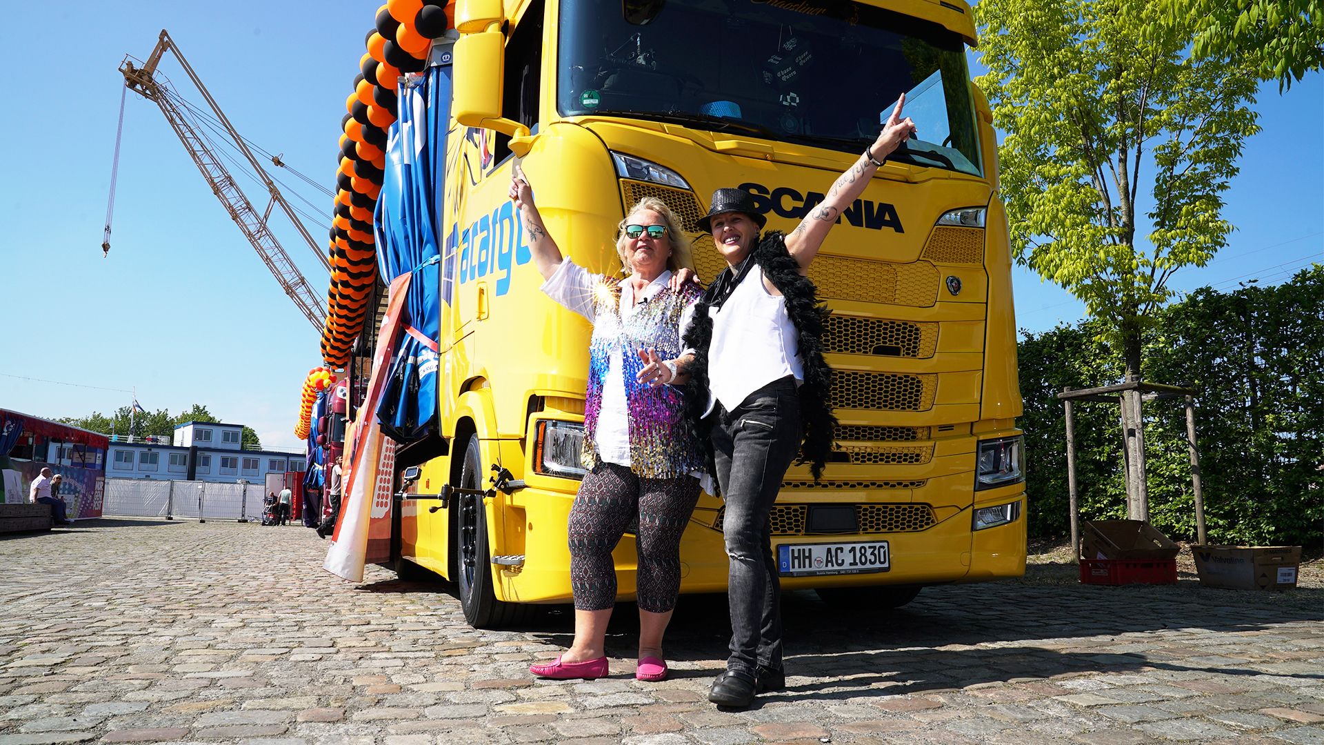 Bild zum Thema "Trucker Babe" Jana Vetter