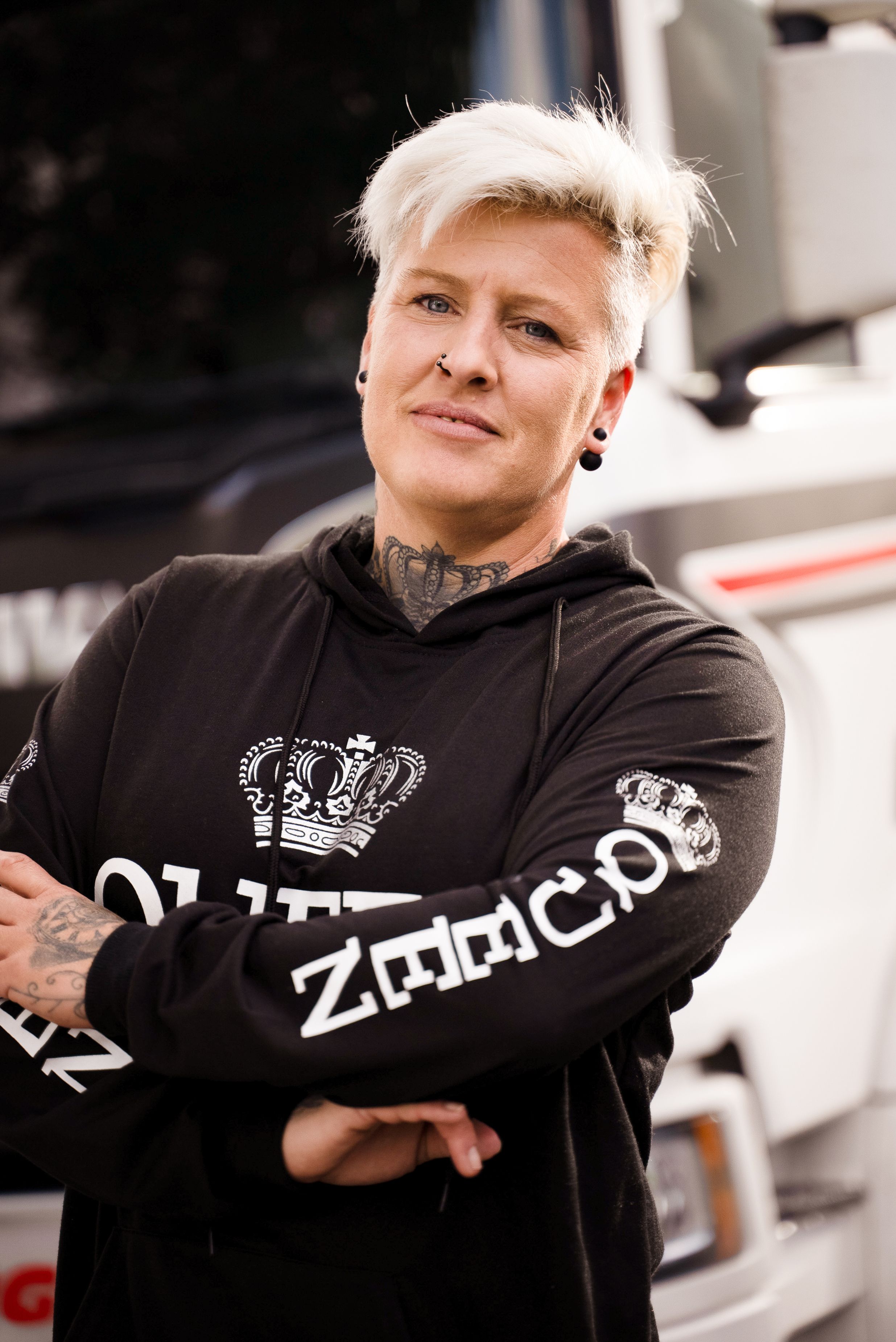 Bild zum Thema "Trucker Babe" Jana Vetter