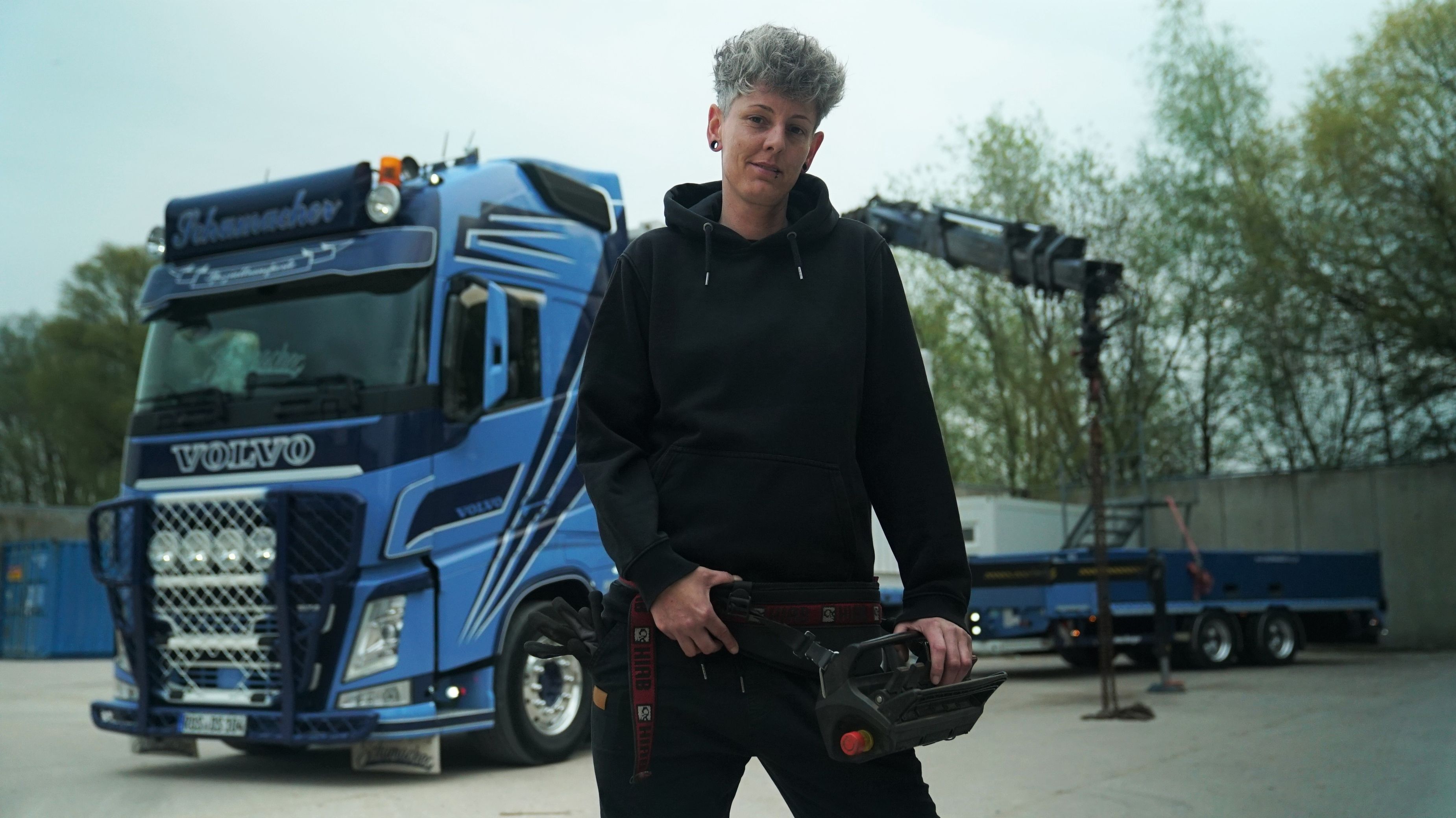 Bild zum Thema "Trucker Babe" Stefanie 'Steffka' Arnold