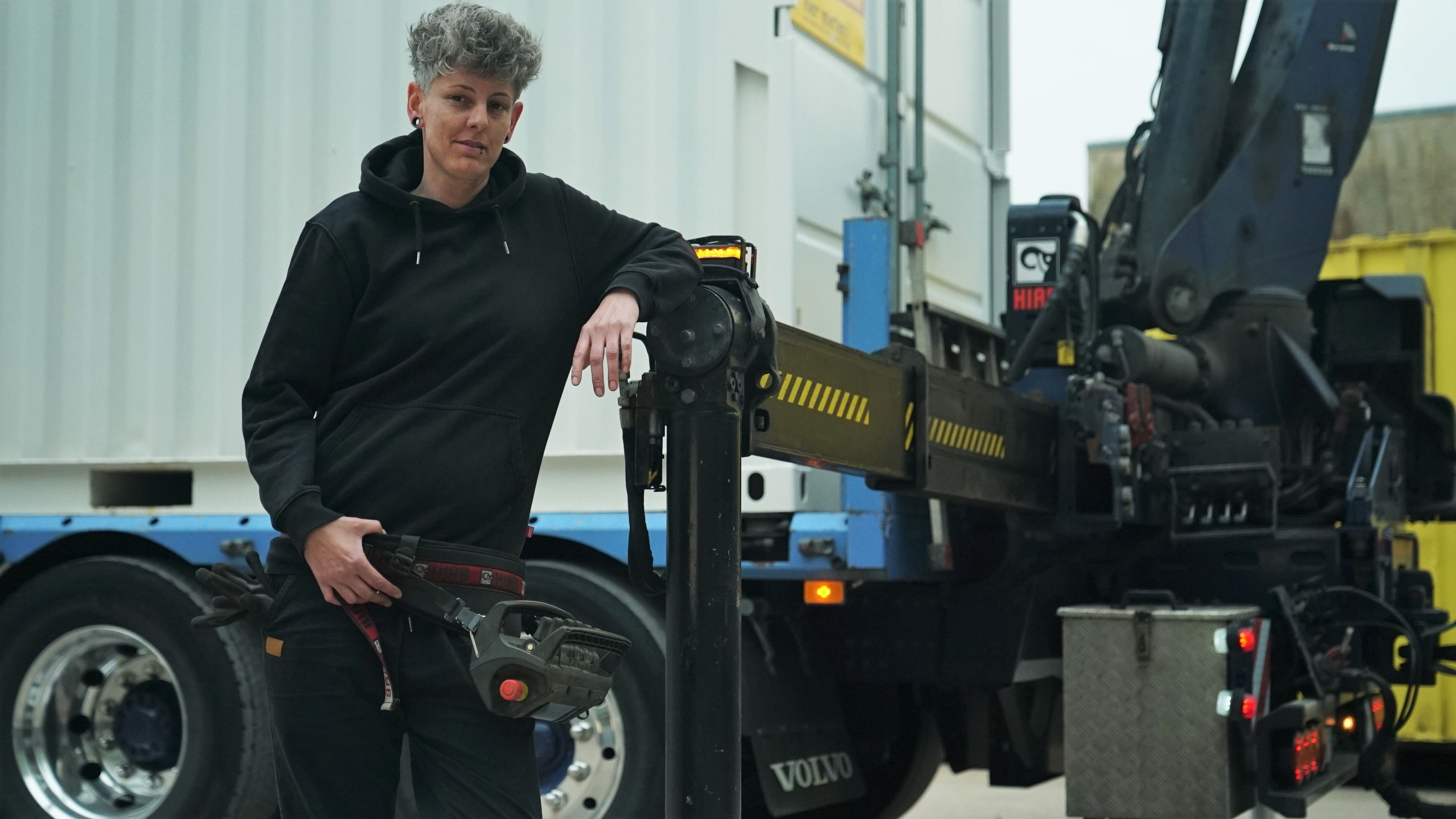 Bild zum Thema "Trucker Babe" Stefanie 'Steffka' Arnold