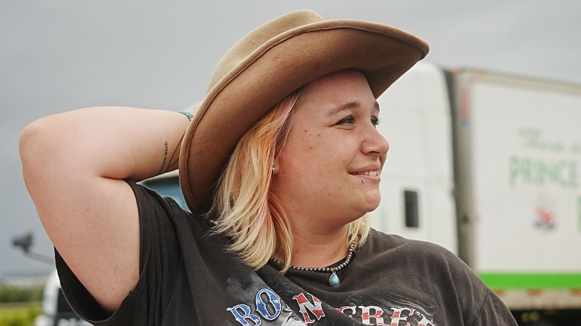 Bild zum Thema "Trucker Babe" Ines Nölp