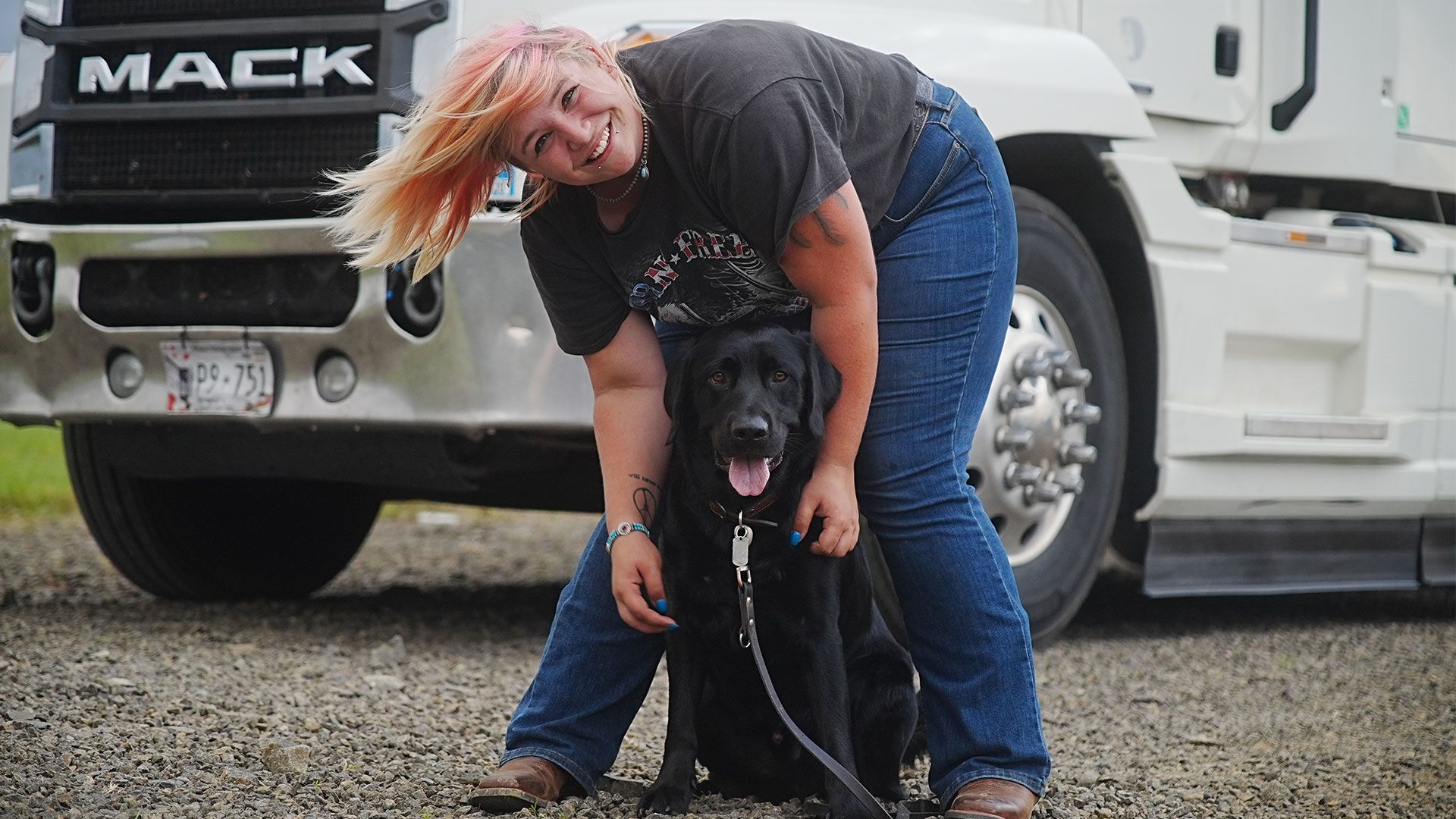 Bild zum Thema "Trucker Babe" Ines Nölp
