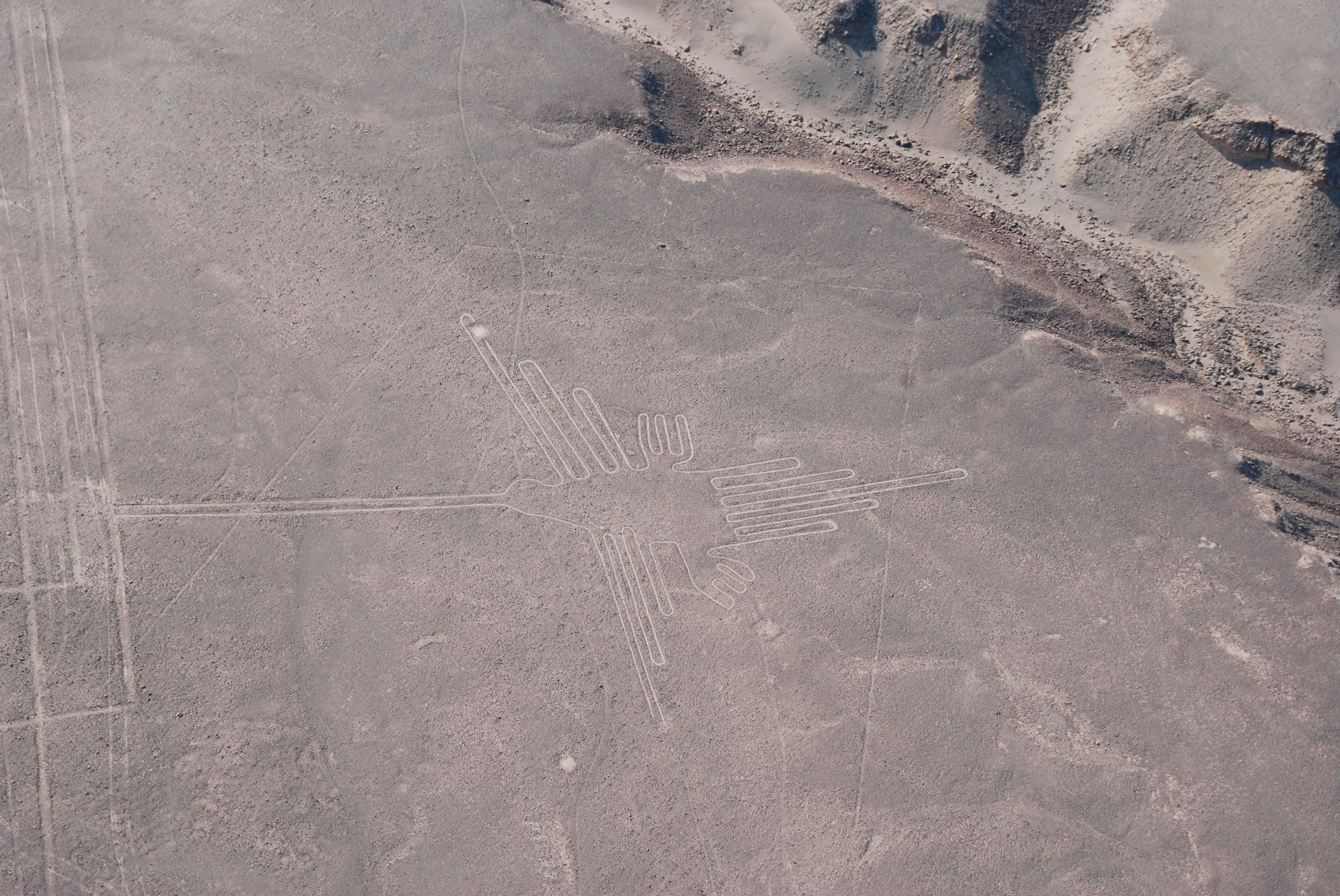 Bild zum Thema Nazca-Linien: Die Bilder von Hund, Affe, Astronaut und Co. in Peru